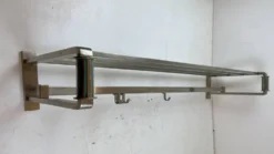 Porte-manteau Art déco de type wagon de train, années 1930