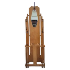 Porte manteau art déco en chêne
