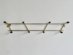 Porte-manteau atomique vintage or et noir