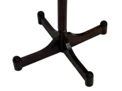 Porte-manteau autoportant en bois vintage au design Sputnik, années 1970, marron