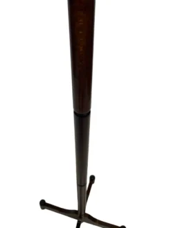 Porte-manteau autoportant en bois vintage au design Sputnik, années 1970, marron