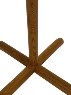 Porte-manteau autoportant en pin vintage Sputnik, design des années 1970