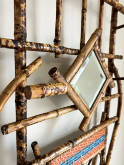 Porte manteau bambou années 30