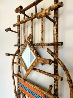 Porte manteau bambou années 30