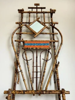 Porte manteau bambou années 30