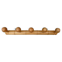 Porte manteau bambou bambou 5 patères