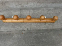 Porte manteau bambou bambou 5 patères