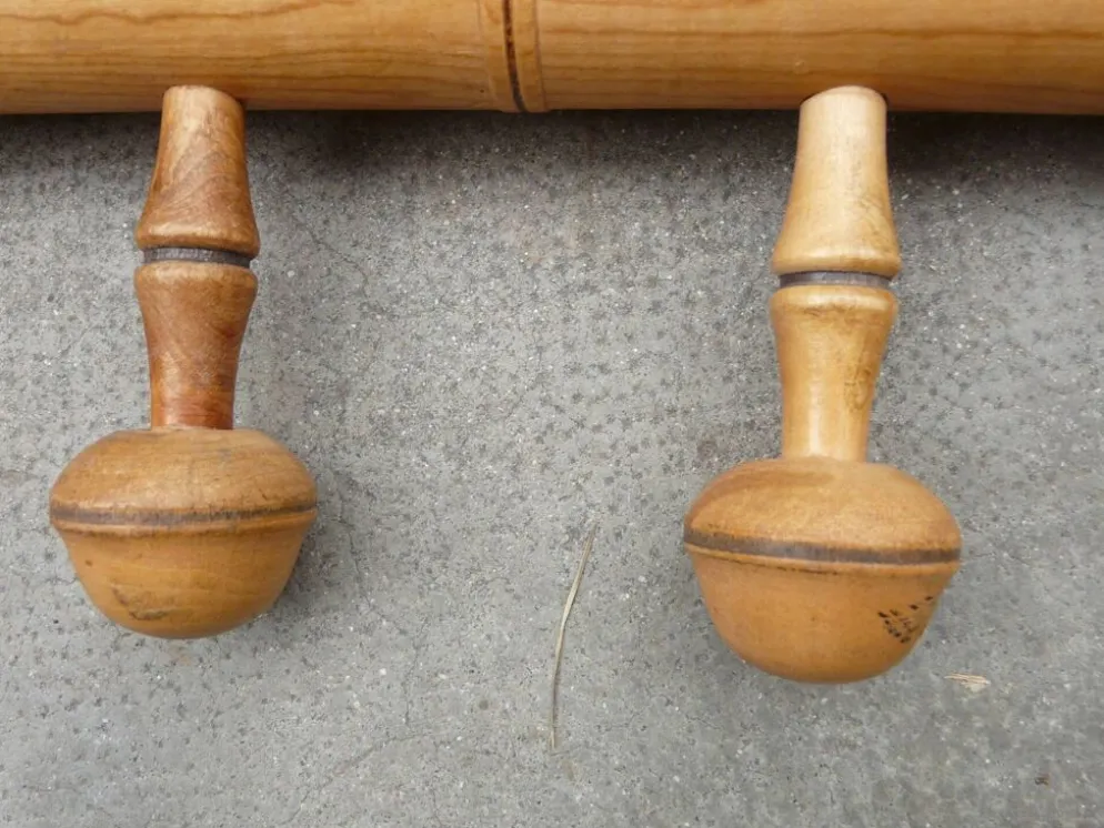 Porte manteau bambou bambou 5 patères