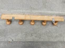 Porte manteau bambou bambou 5 patères