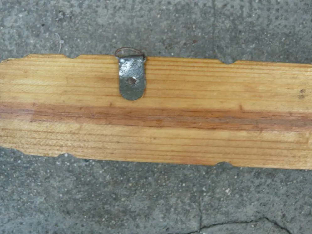 Porte manteau bambou 4 patères