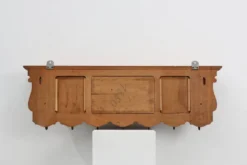 Porte-manteau belge en chêne du XXe siècle, de style baroque Bruegel