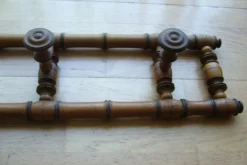 Porte-manteau bistrot 4 patères repliables