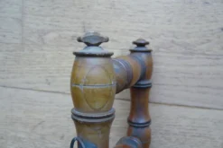 Porte-manteau bistrot 4 patères repliables