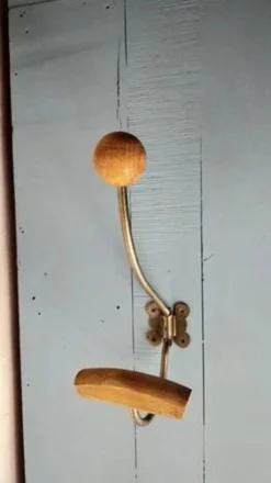 Porte Manteau Bois Clair