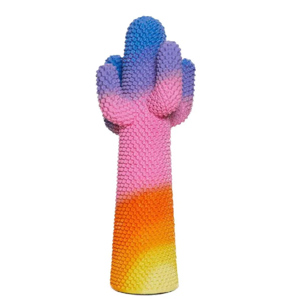 Porte-manteau Cactus Multicolore Sunrise de Gufram par Drocco & Mello - Paul Smith