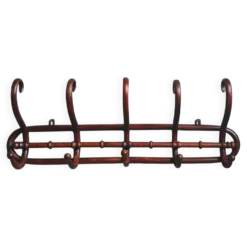 Portemanteau / chapeau J&J Kohn n° 1202/5 en bois courbé. Vienne 1911