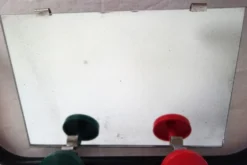 Porte manteau/chapeau vintage avec miroir