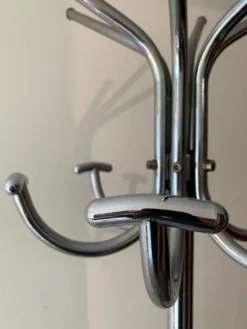 Porte manteau chromé