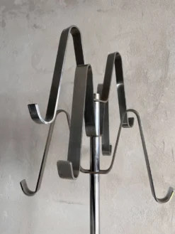 Porte manteau chromé années 70