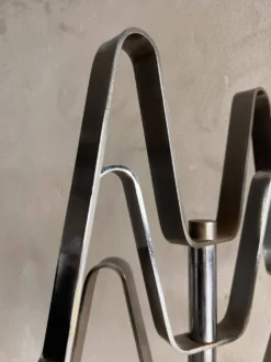 Porte manteau chromé années 70