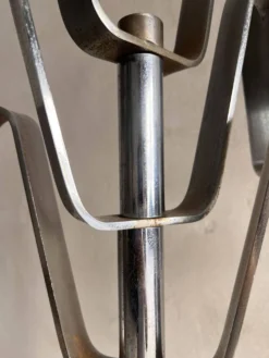 Porte manteau chromé années 70
