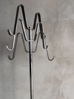 Porte manteau chromé années 70