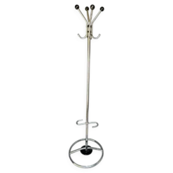 Porte-manteau chromé Kovona, Tchécoslovaquie, années 1950