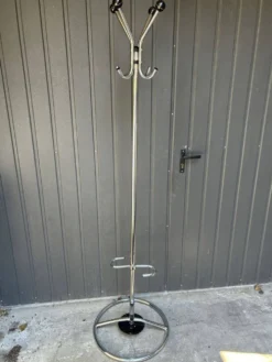 Porte-manteau chromé Kovona, Tchécoslovaquie, années 1950