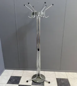Porte-manteau debout Tubax chrome des années 1960