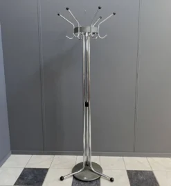 Porte-manteau debout Tubax chrome des années 1960