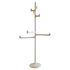 Porte-manteau de sol du milieu du siècle Gedy, Makio Hasuike, Italie, années 1970