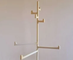 Porte-manteau de sol du milieu du siècle Gedy, Makio Hasuike, Italie, années 1970