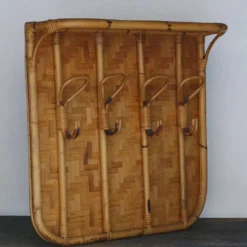 Porte-manteau en bambou de Franca Helg pour Albini, années 60