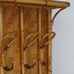 Porte-manteau en bambou de Franca Helg pour Albini, années 60