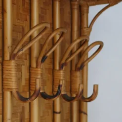 Porte-manteau en bambou de Franca Helg pour Albini, années 60