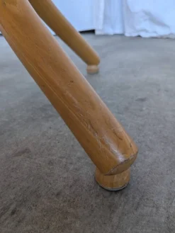 Porte-manteau en bois cintré vintage dans le style Thonet, porte-manteau des années 50