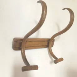 Porte manteau en bois courbé début XXe