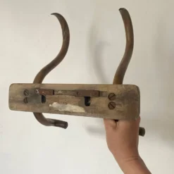 Porte manteau en bois courbé début XXe