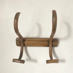 Porte manteau en bois courbé début XXe