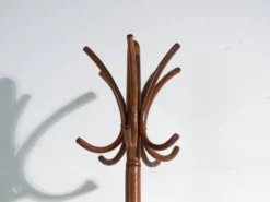 Porte-manteau en bois courbé de hêtre – Autriche-Hongrie, style Thonet, vers 1900