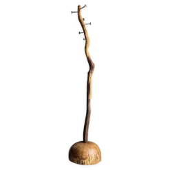 Porte-manteau en bois de chêne