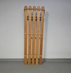 Porte-manteau en bois de pin largeur 60 hauteur 190 profondeur 30 cm
