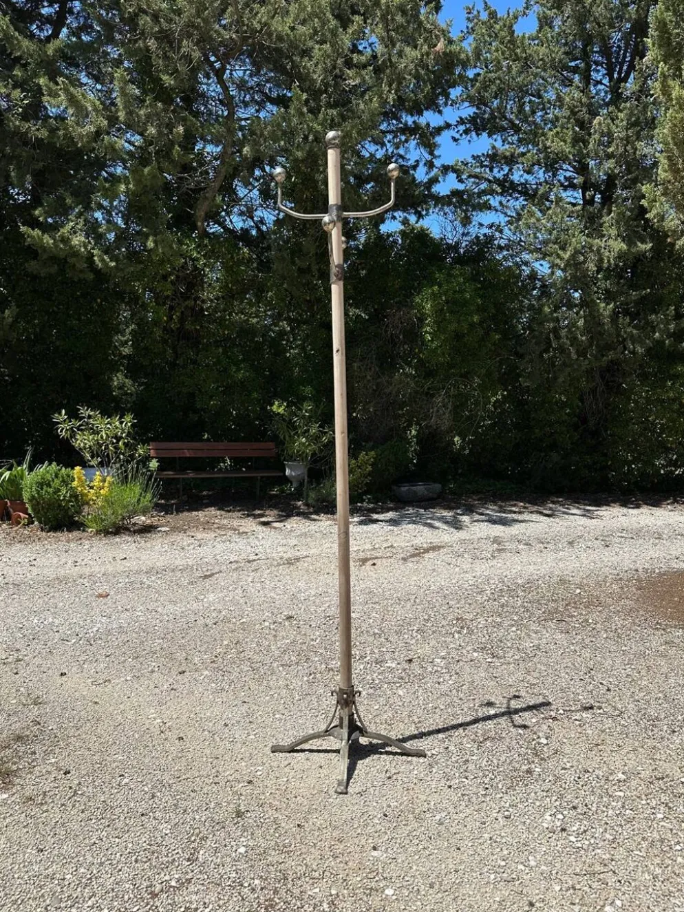 Porte-manteau en bois flotté artisanal