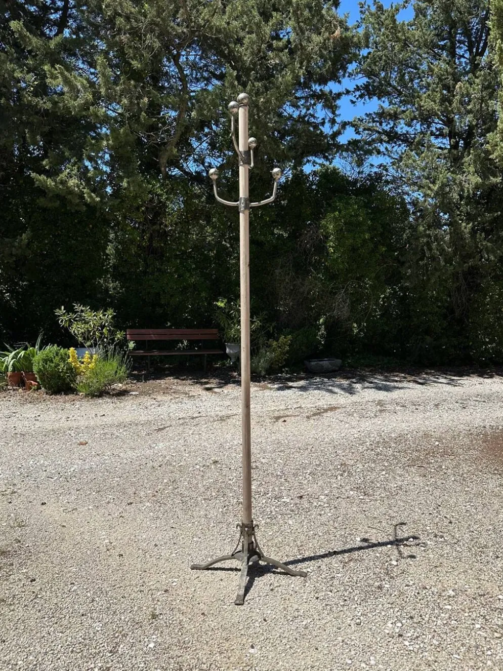 Porte-manteau en bois flotté artisanal