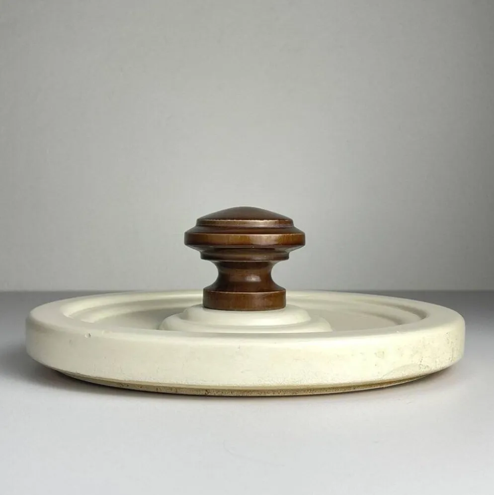 Porte-manteau en bois style Art déco, Italie, années 1960
