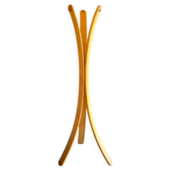 Porte-manteau en chêne à trois branches