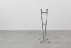 Porte-manteau en chrome par Tubax, Belgique, années 1950