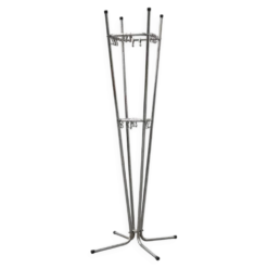 Porte-manteau en chrome par Tubax, Belgique, années 1950