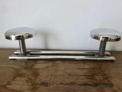 Porte manteau en métal chromé années 70