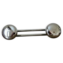 Porte manteau en métal chromé années 70